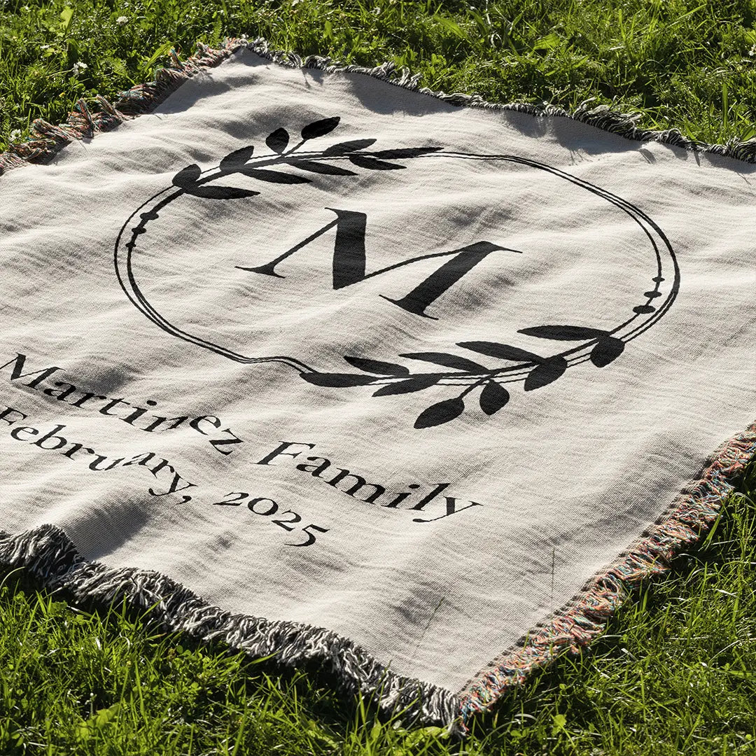 Custom Name Blanket For Families - Always Together - White