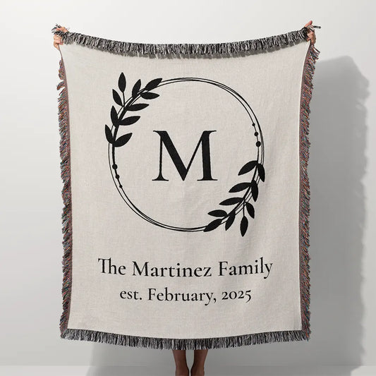 Custom Name Blanket For Families - Always Together - White
