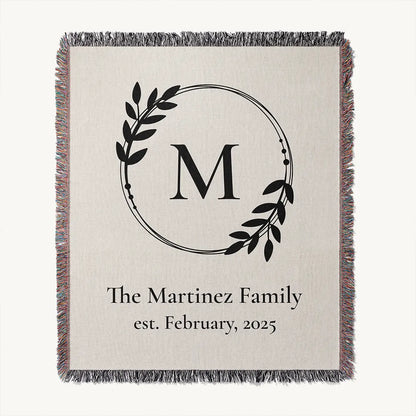 Custom Name Blanket For Families - Always Together - White