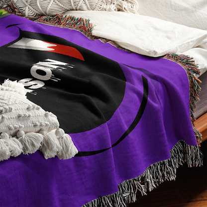 Custom Halloween Name Blanket - Vampire Smile